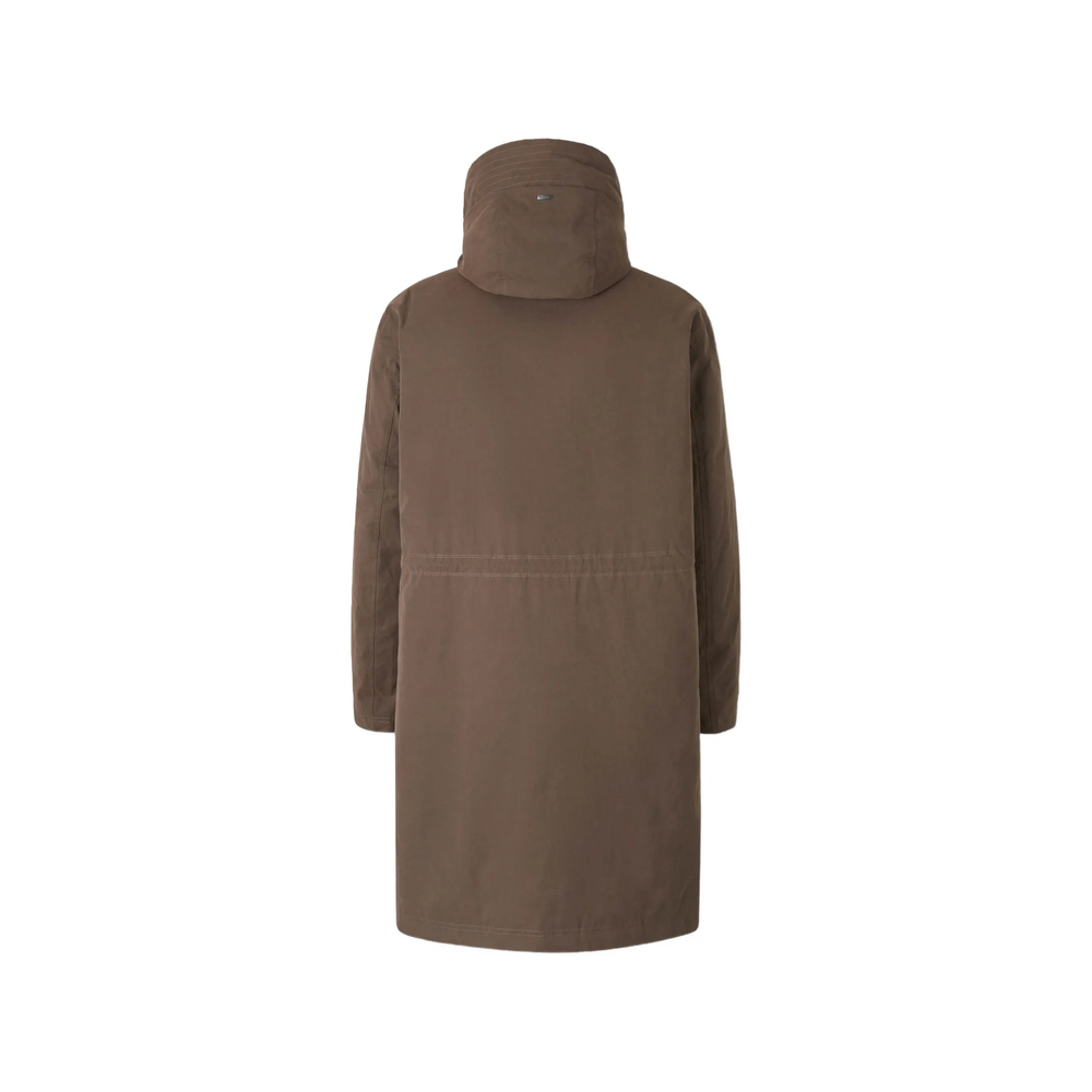 Hooded Zip-Up Coat