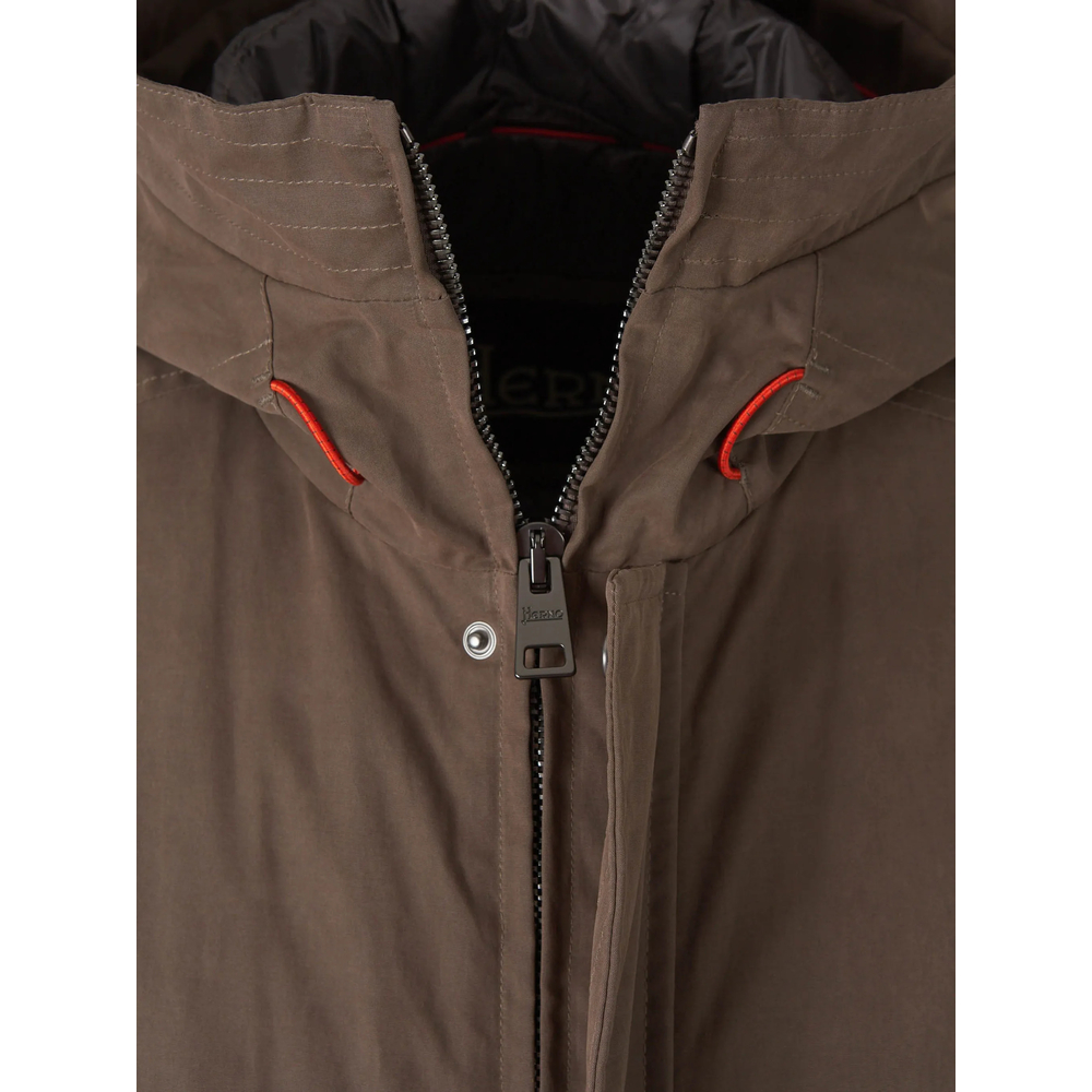 Hooded Zip-Up Coat