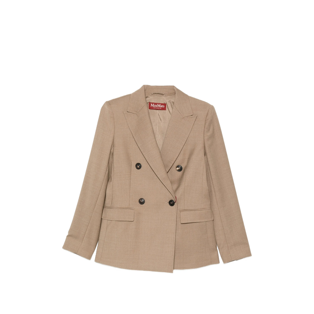 Max Mara Studio Double-breasted Peak-lapels Jacket