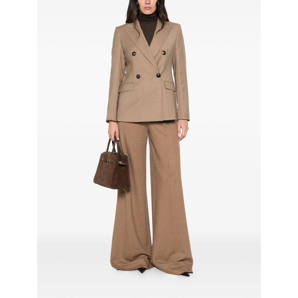 Studio Double-Breasted Peak-Lapels Jacket