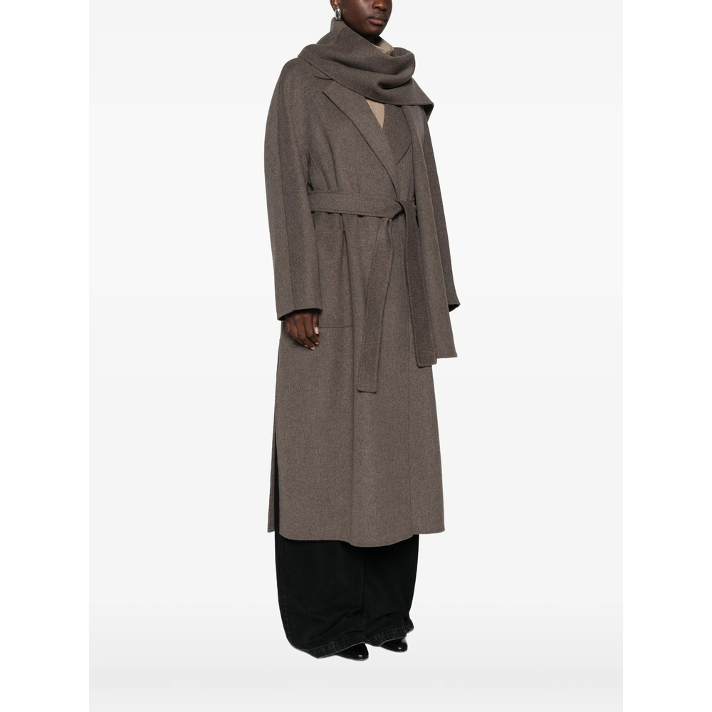 'S Max Mara Belted Virgin-Wool Coat