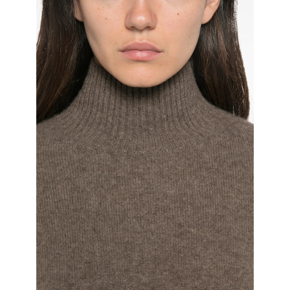 'S Max Mara Nocino Mock-Neck Ribbed-Trim Sweater