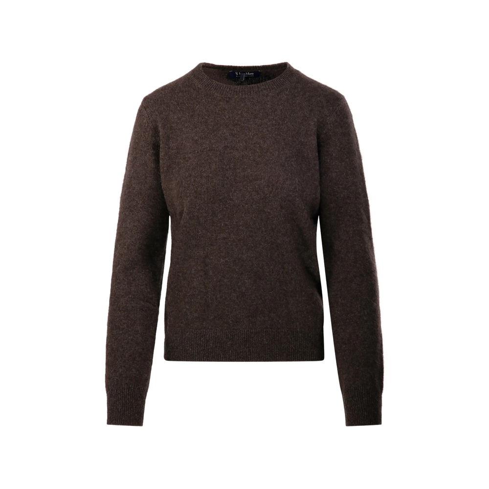 's Max Mara Logo-embroidered Elbow-patch Sweater