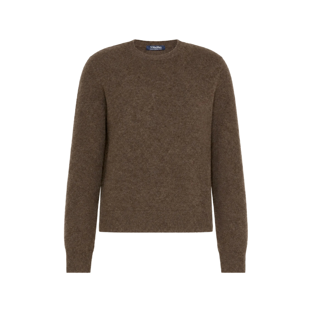 'S Max Mara Logo-Embroidered Elbow-Patch Sweater