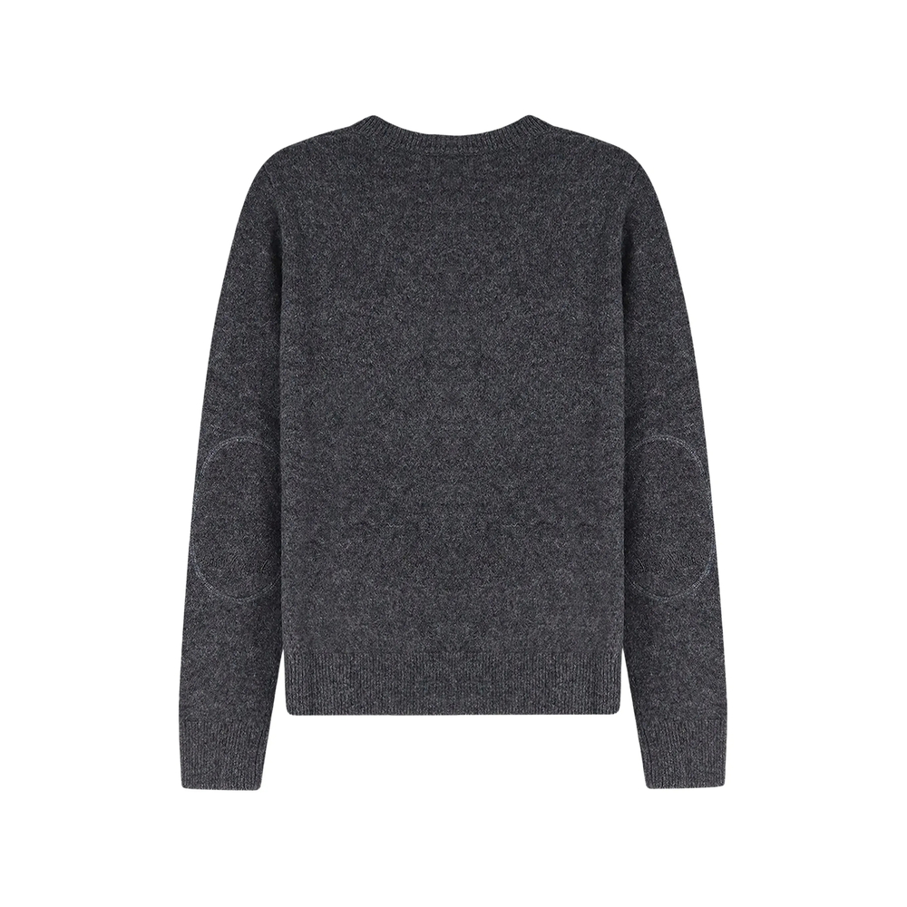 'S Max Mara Logo-Embroidered Elbow-Patch Sweater