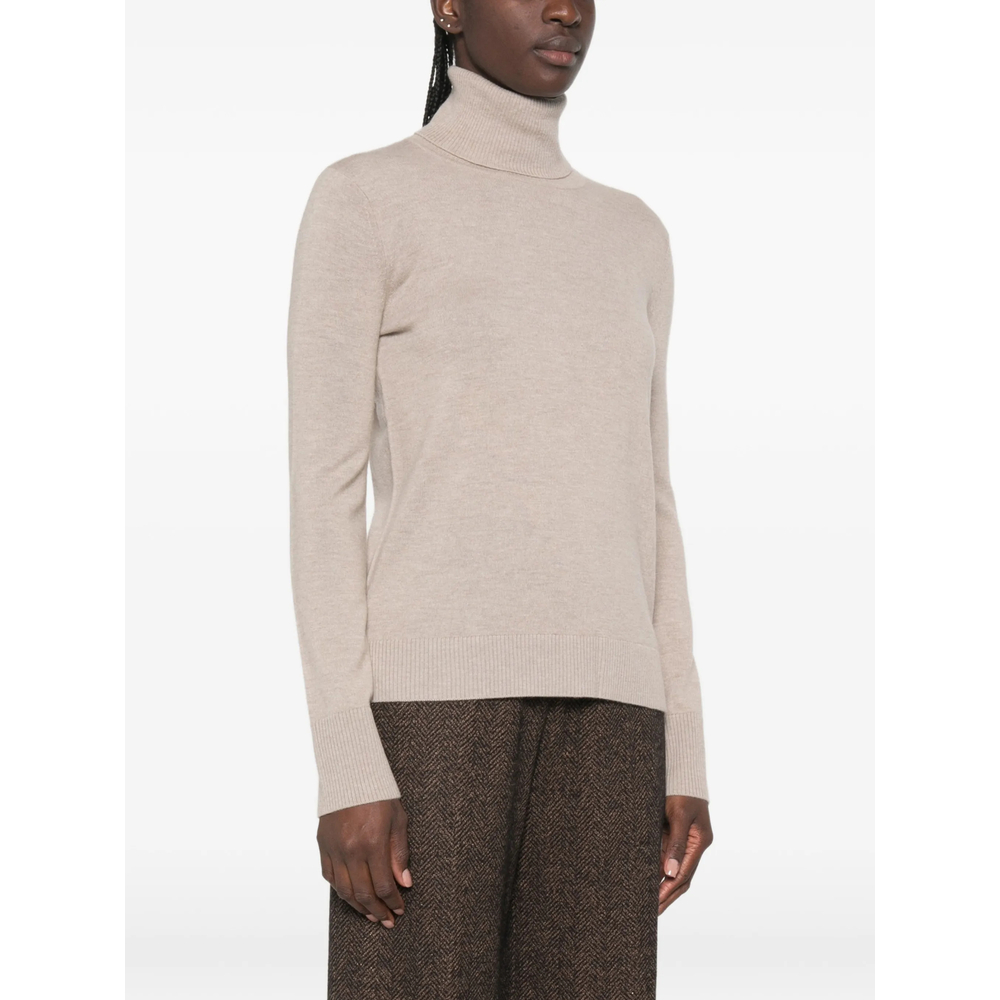 'S Max Mara Elbow-Patch Roll-Neck Knit