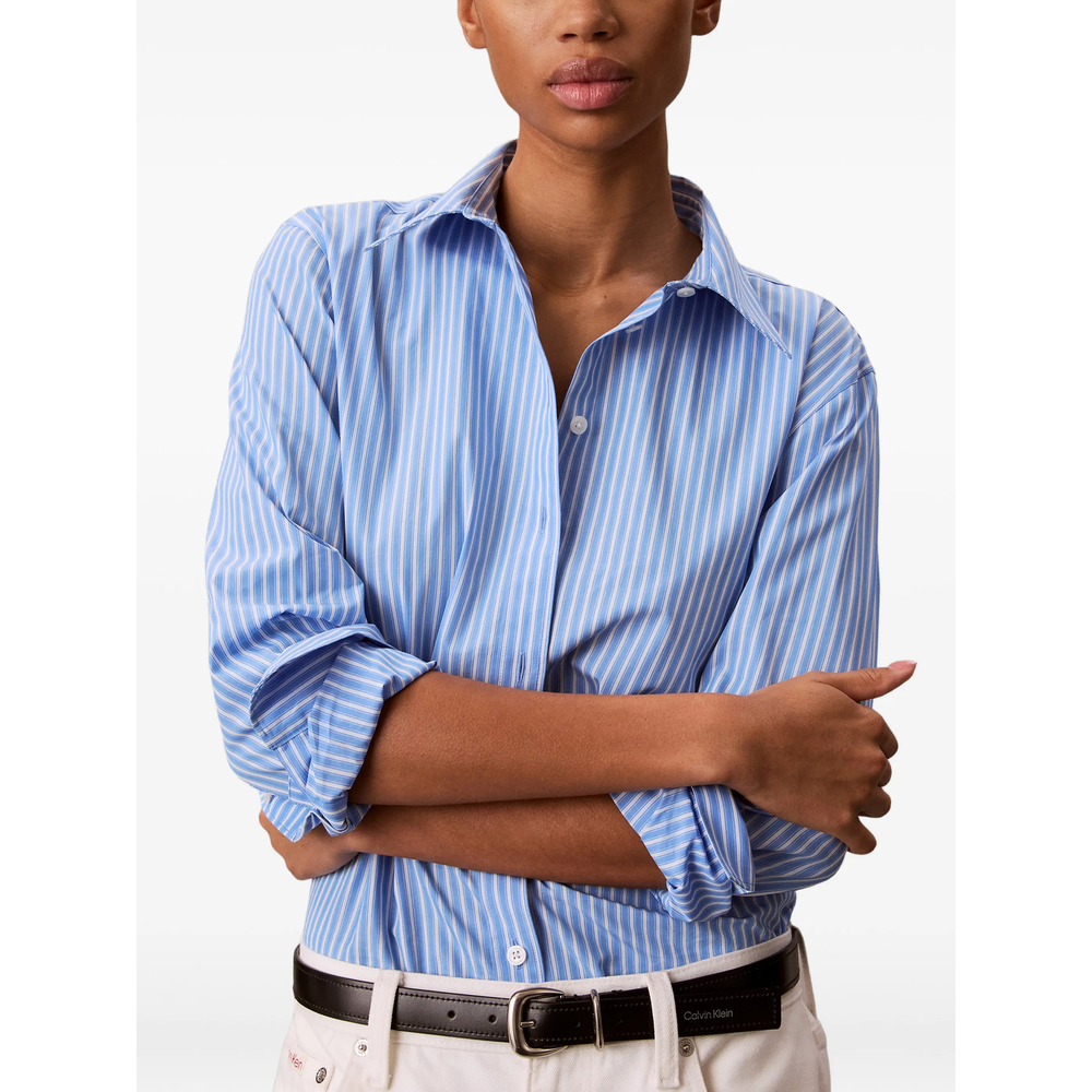 Vertical-Stripe Shirt