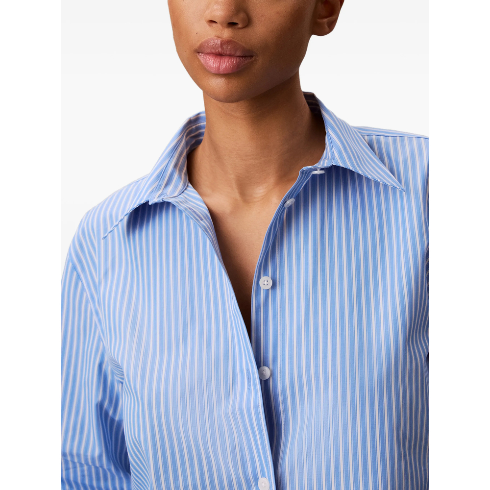 Vertical-Stripe Shirt