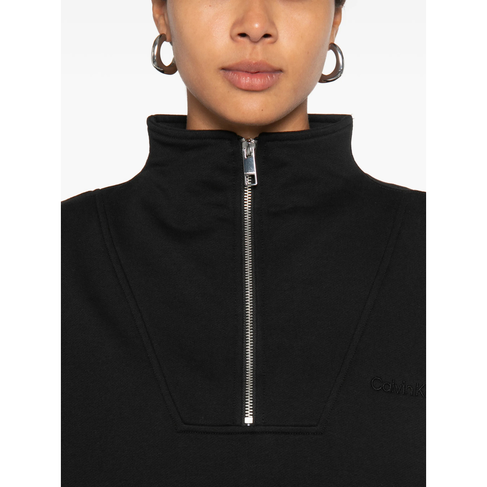Half-Zip Logo-Embroidered Sweater