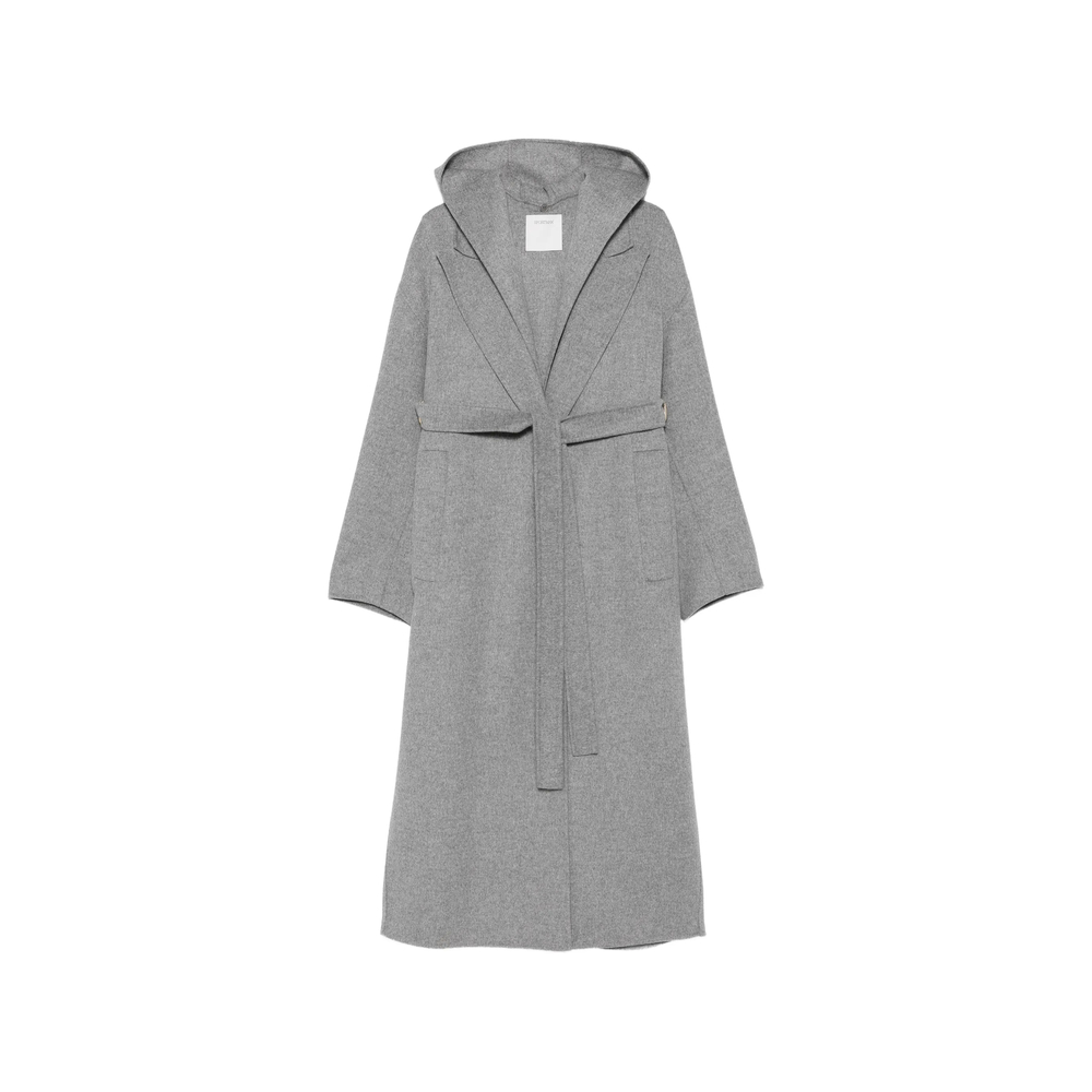 Sportmax Hooded Belted Coat