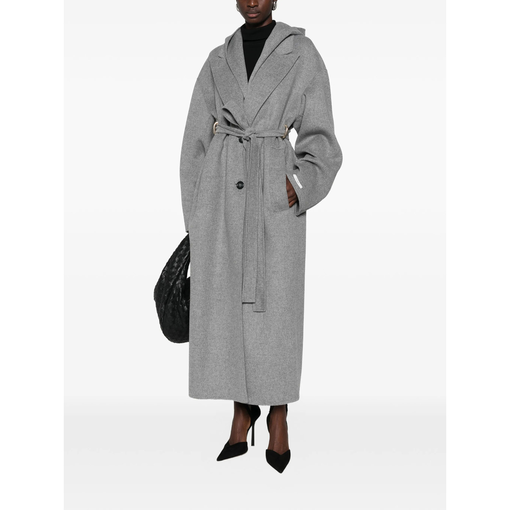 Hooded Belted Coat