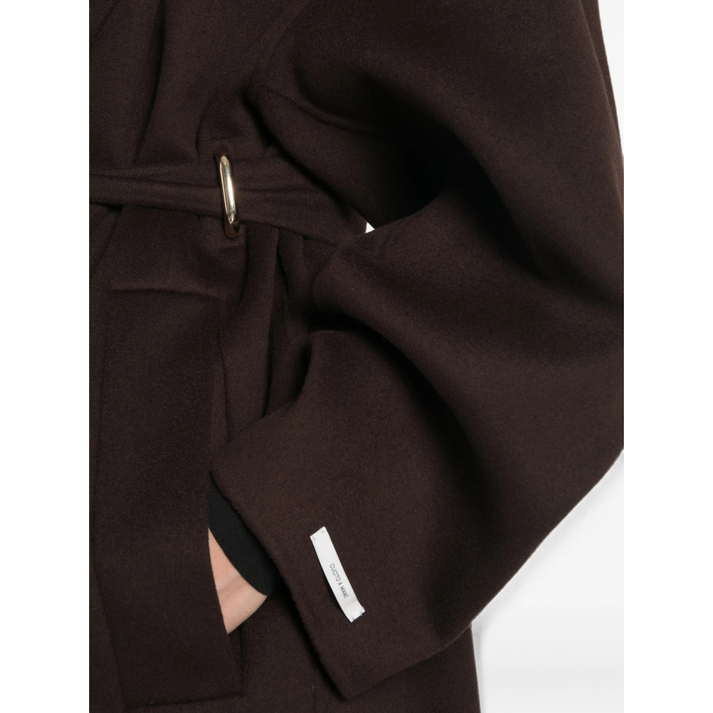 Hooded Belted Coat