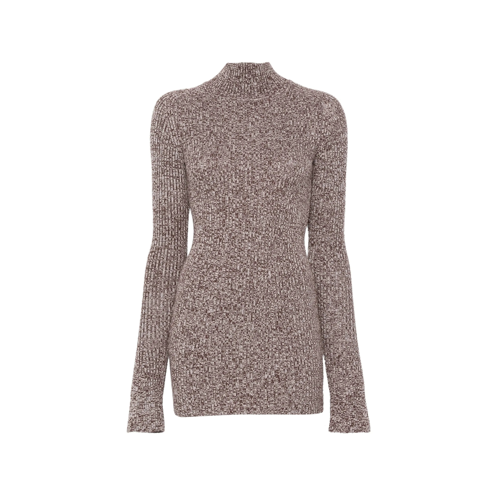 Sportmax Ribbed-knit Zip-fastening Sweater
