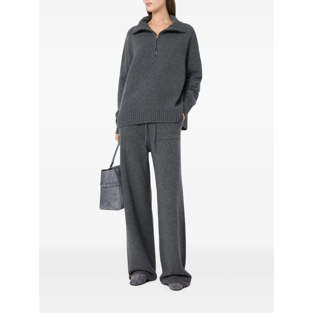 Quarter-Zip Cashmere Sweater