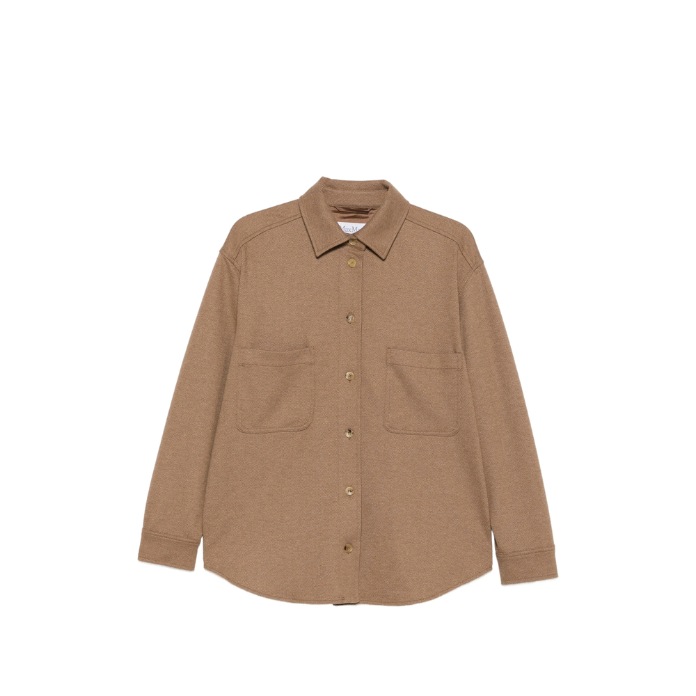 Herringbone Patch-Pocket Jacket