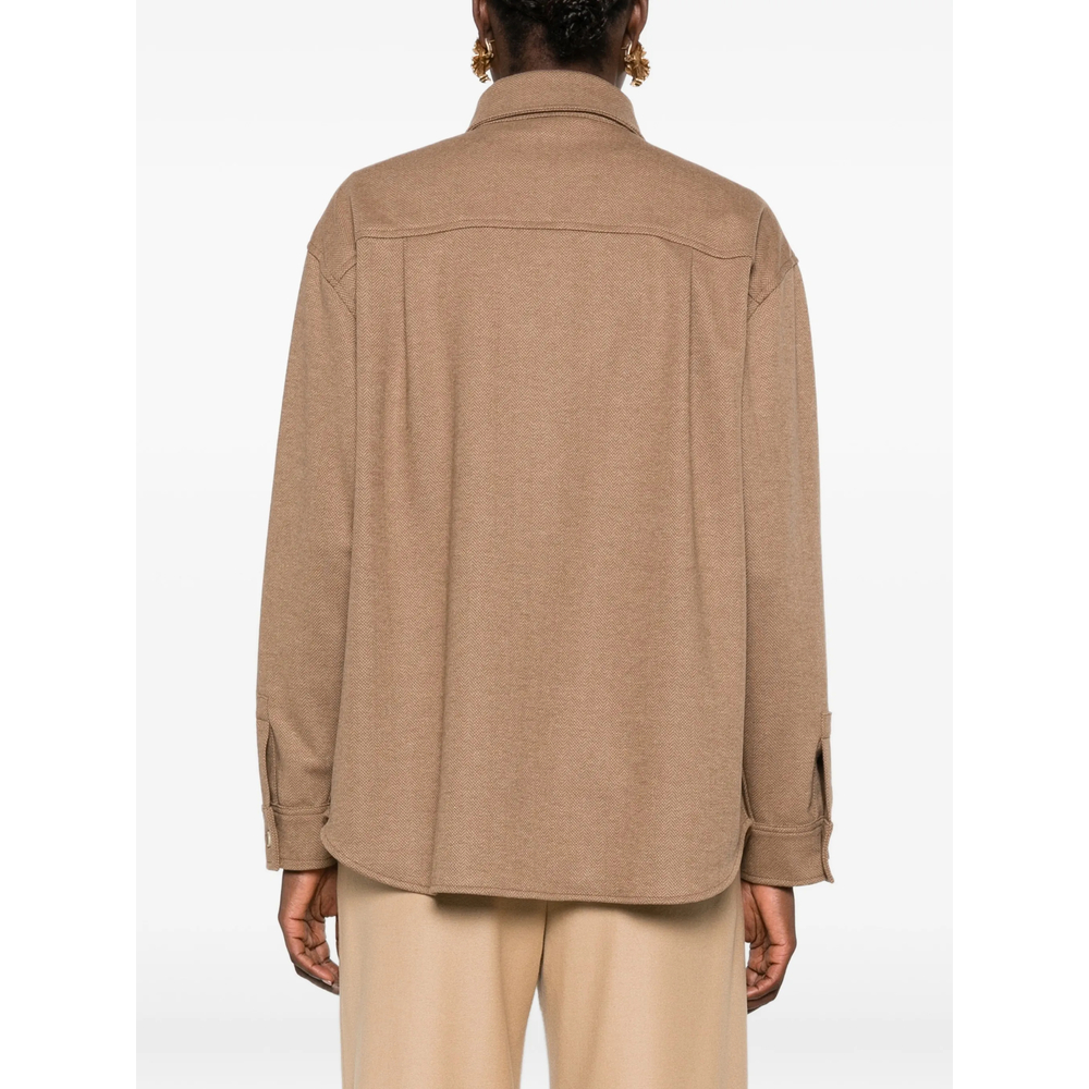 Herringbone Patch-Pocket Jacket