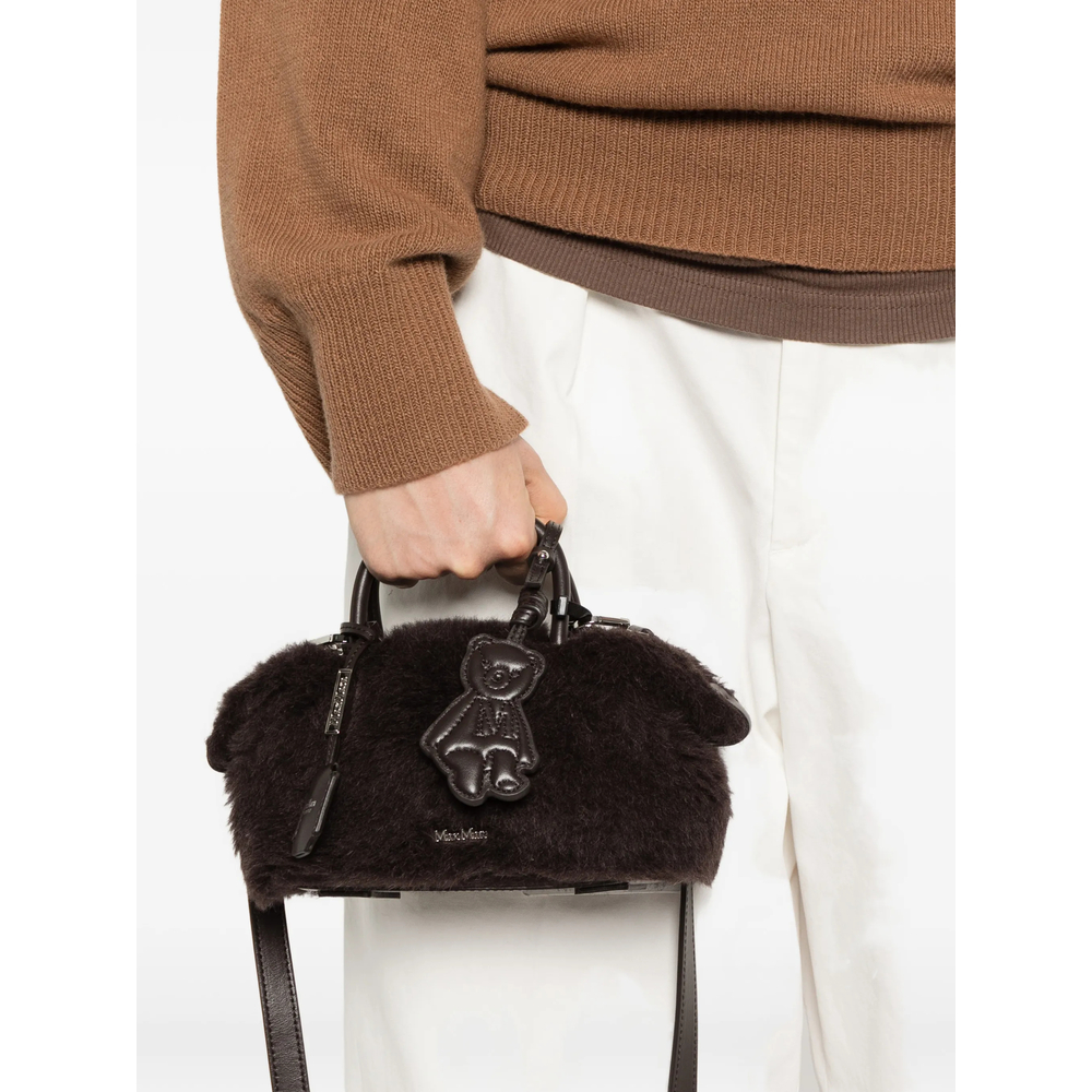 Mxatedholdalls1 Teddy-Texture Bear-Charm Tote Bag