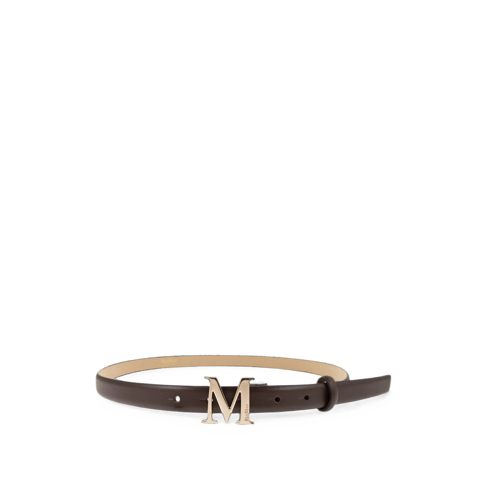 Max Mara M Monogram Leather Belt