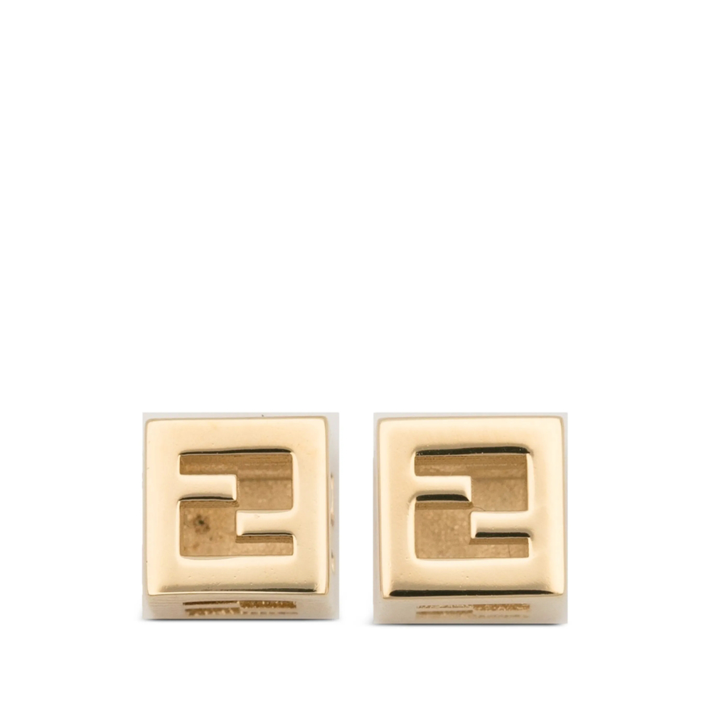 Fendi FF Cube Earrings