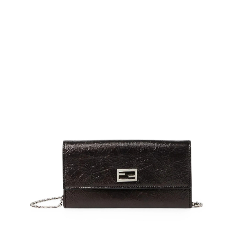 Fendi Crinkled Mini Shoulder Bag