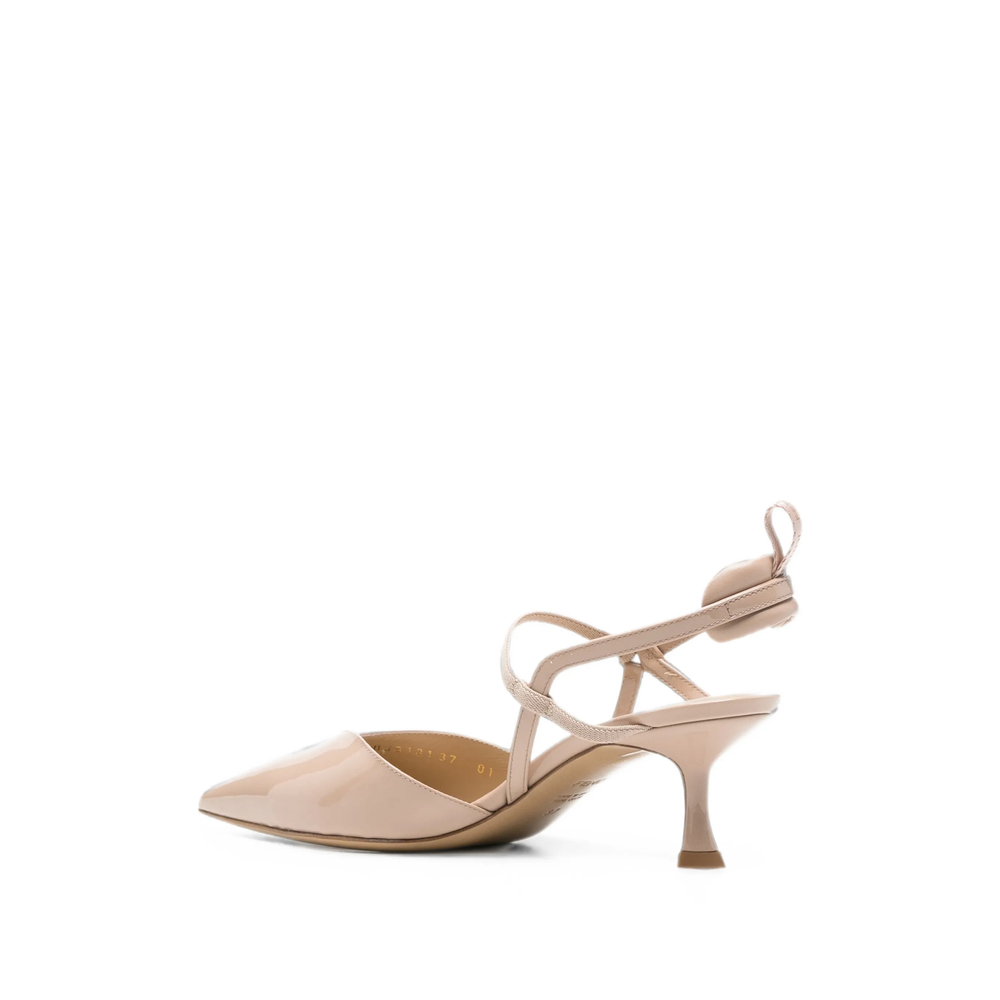 Colibri Patent Leather Medium-Heeled Slingbacks