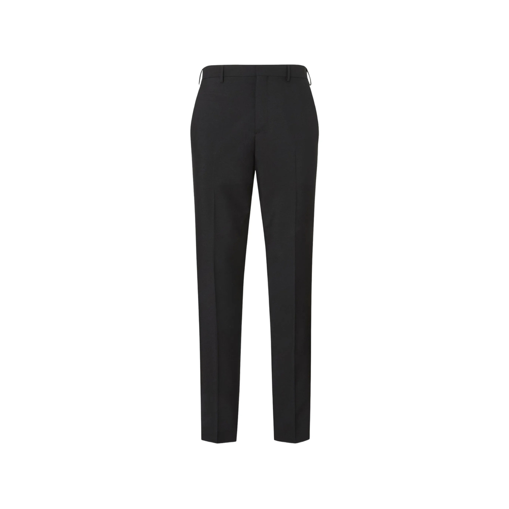 Black Kid Mohair Pants
