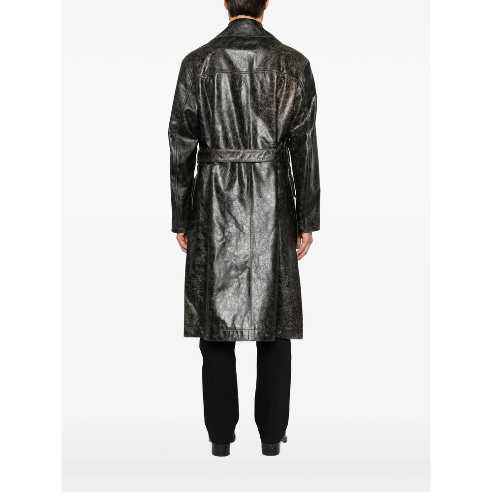 Leather Trench Coat