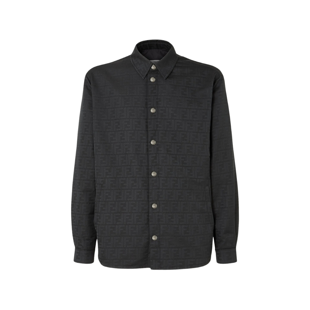 Fendi FF-jacquard Long-sleeve Shirt