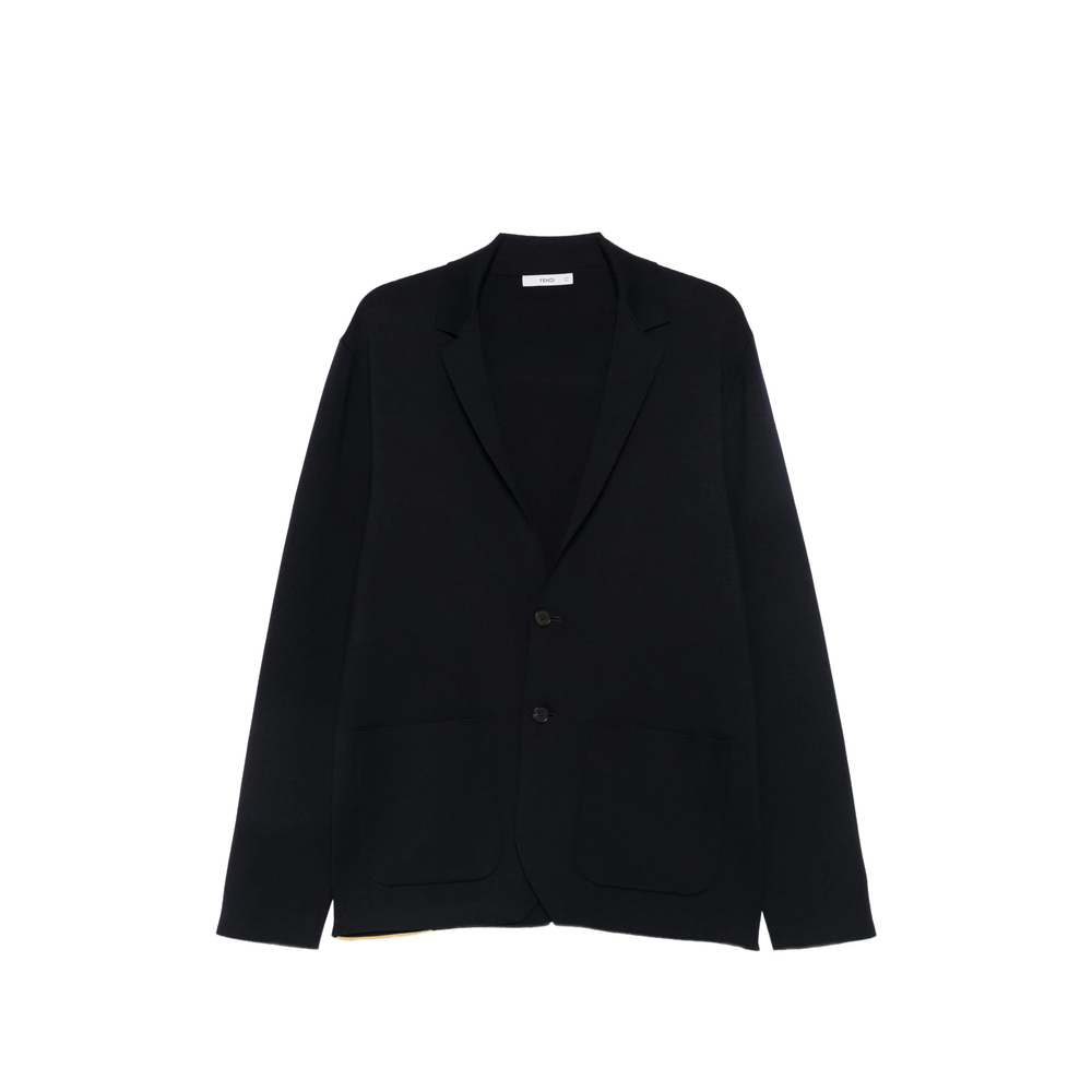 Fendi Logo-strap Blazer