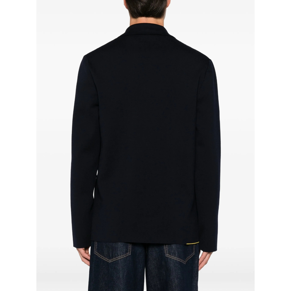 Wool Piqué Blazer