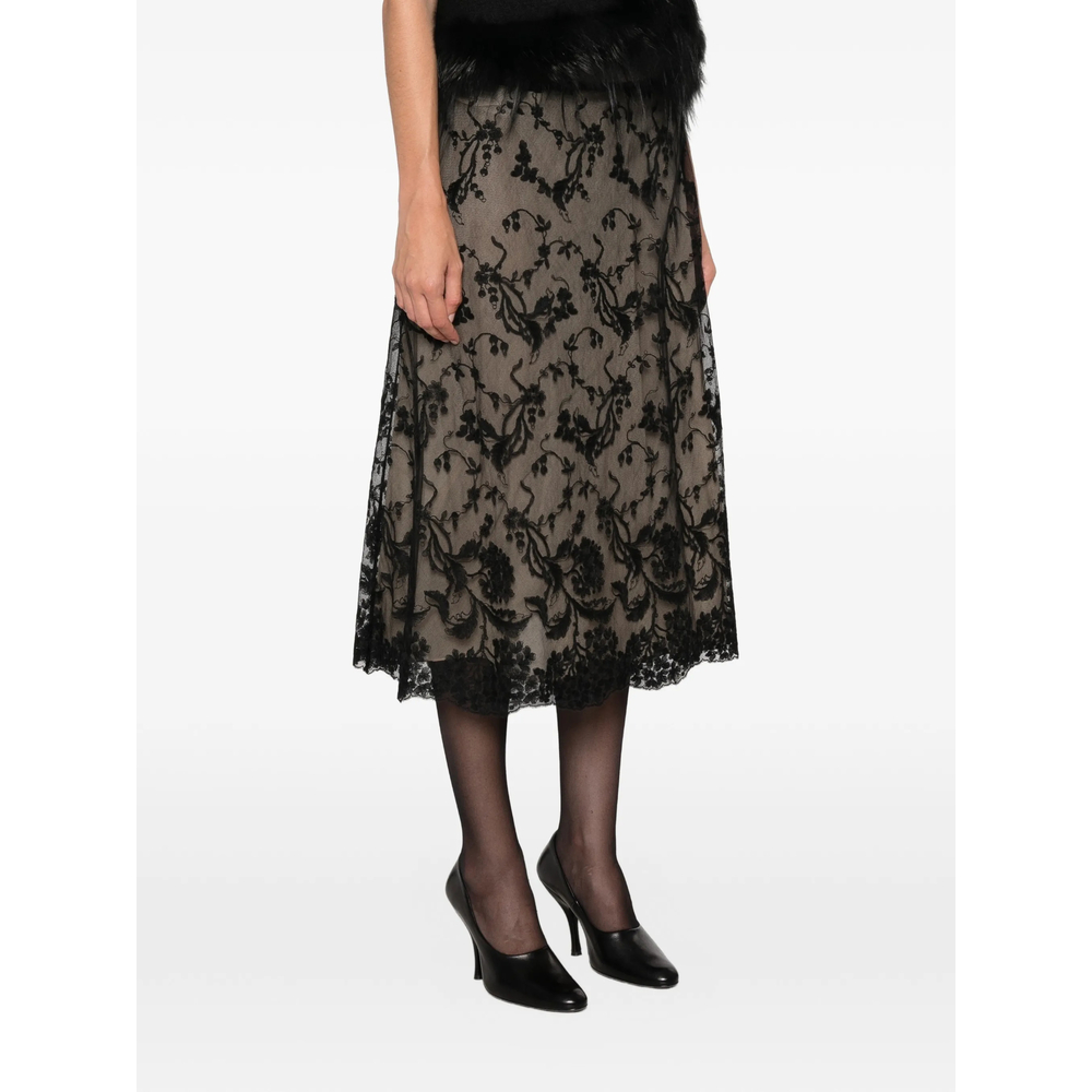 Floral-Lace Midi