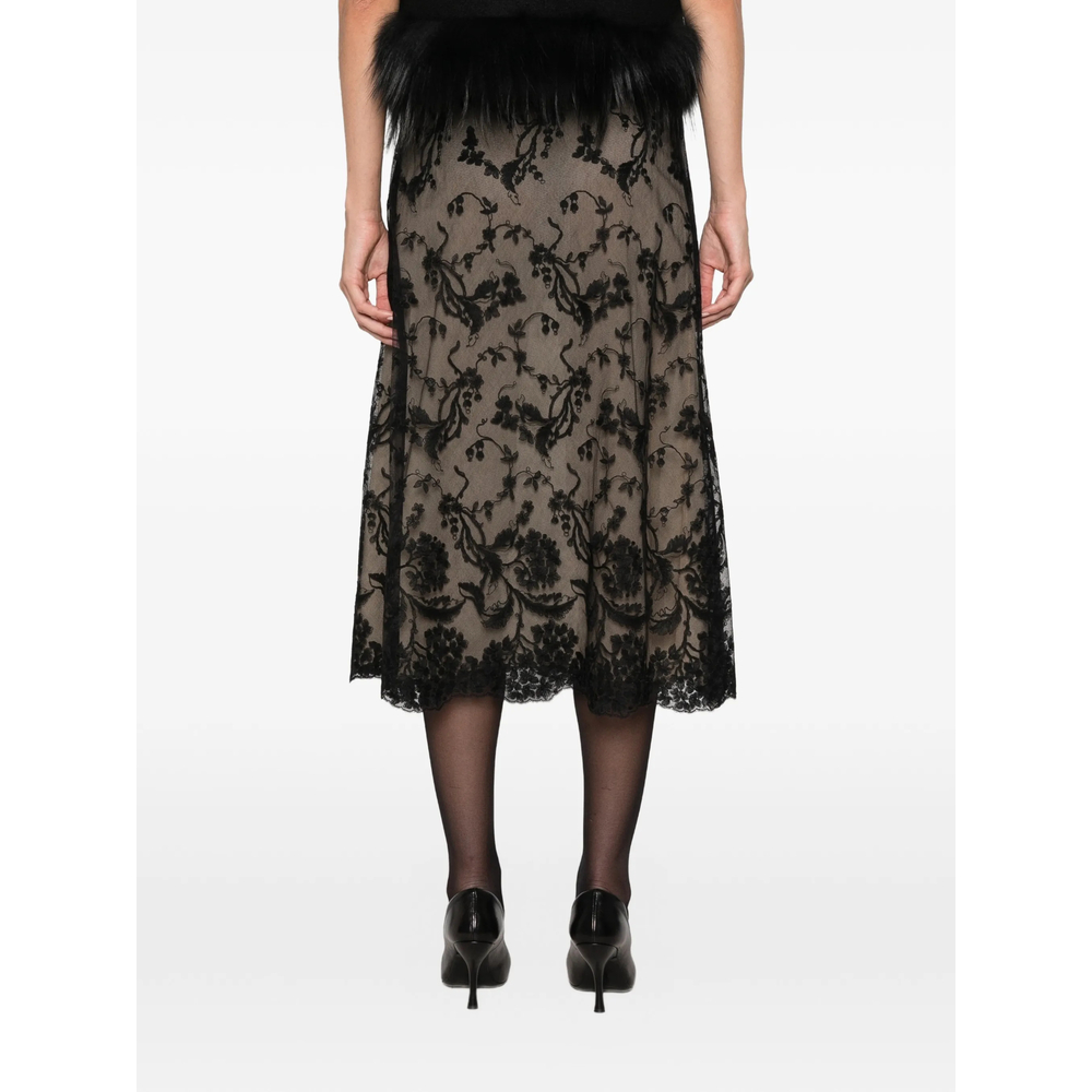 Floral-Lace Midi