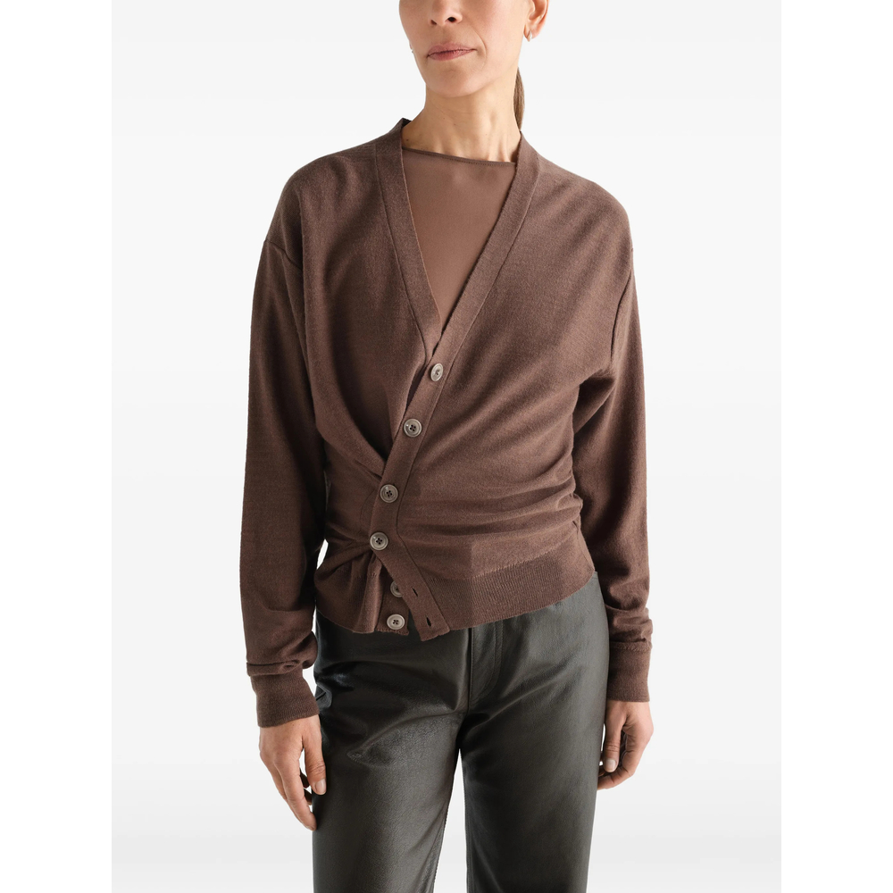 Relaxed Twisted Cardigan