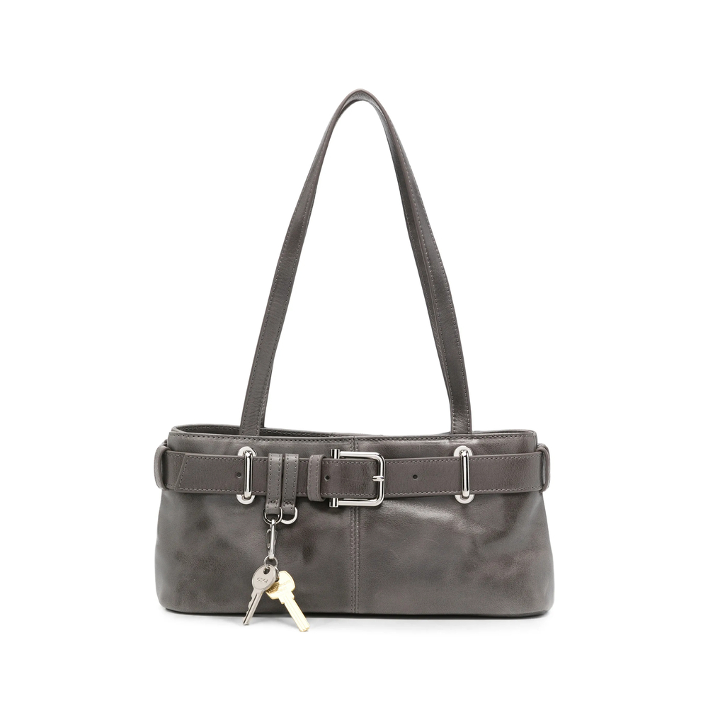 Buckle-Detail Tote Bag