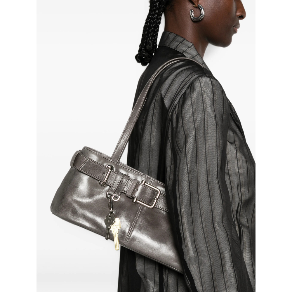 Buckle-Detail Tote Bag
