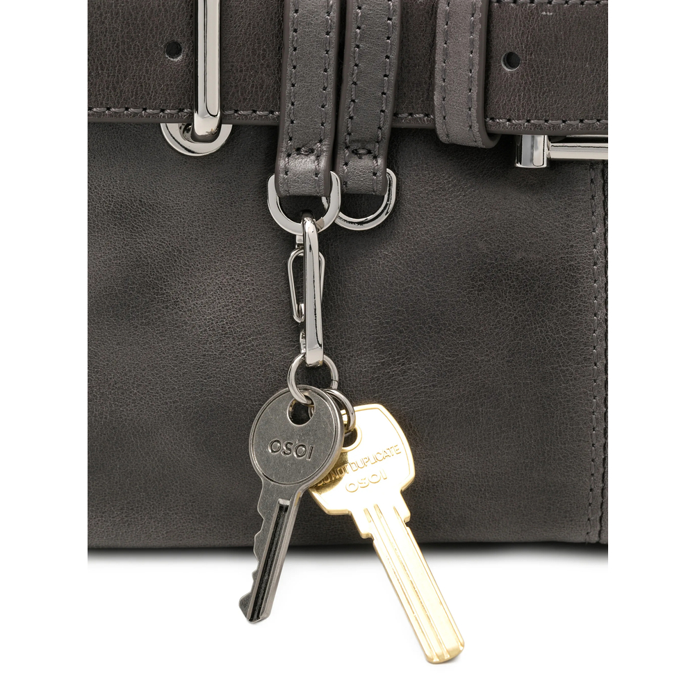Buckle-Detail Tote Bag