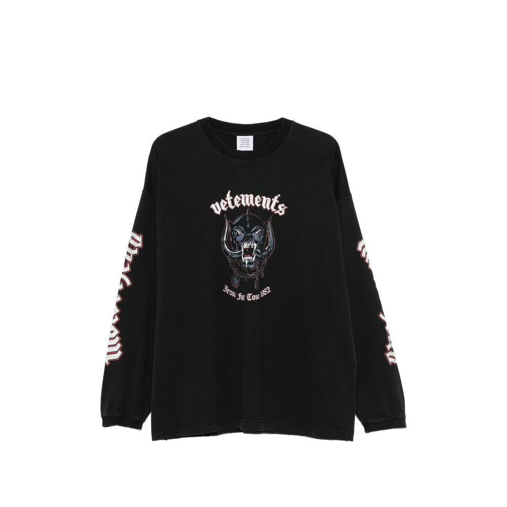 Vetements Graphic-print Long-sleeve T-shirt