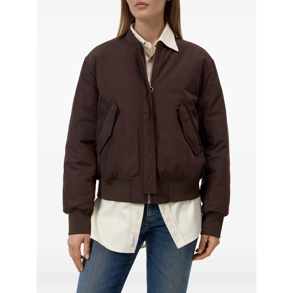 Logo-Patch Bomber Jacket