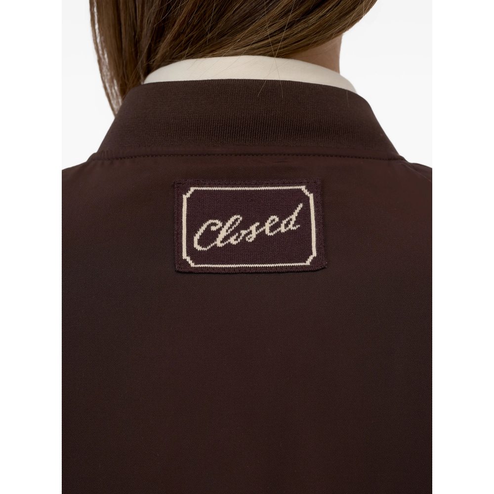 Logo-Patch Bomber Jacket