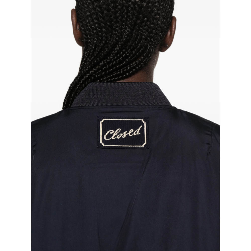 Logo-Patch Bomber Jacket