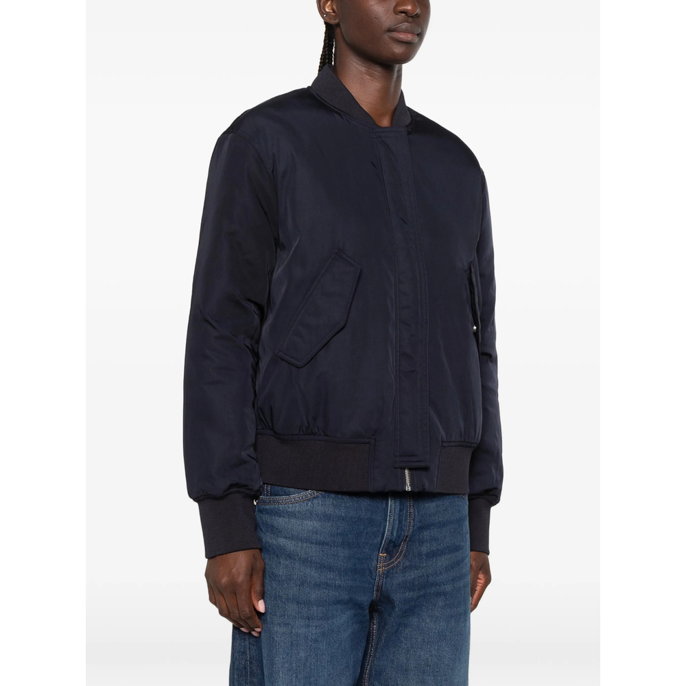 Logo-Patch Bomber Jacket