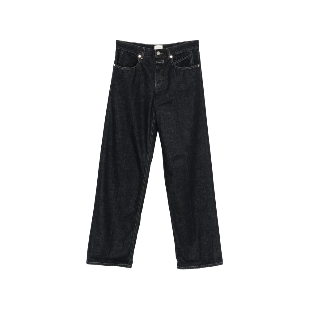 Closed Nikka Logo-patch Wide-leg Jeans