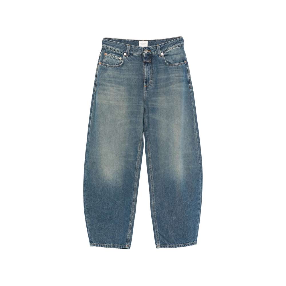 Closed Jazzie Faded Barrel-leg Jeans