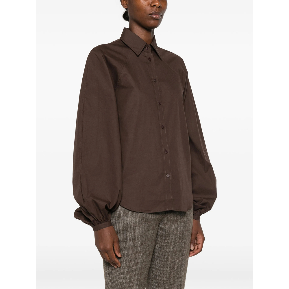Balloon-Sleeve Shirt