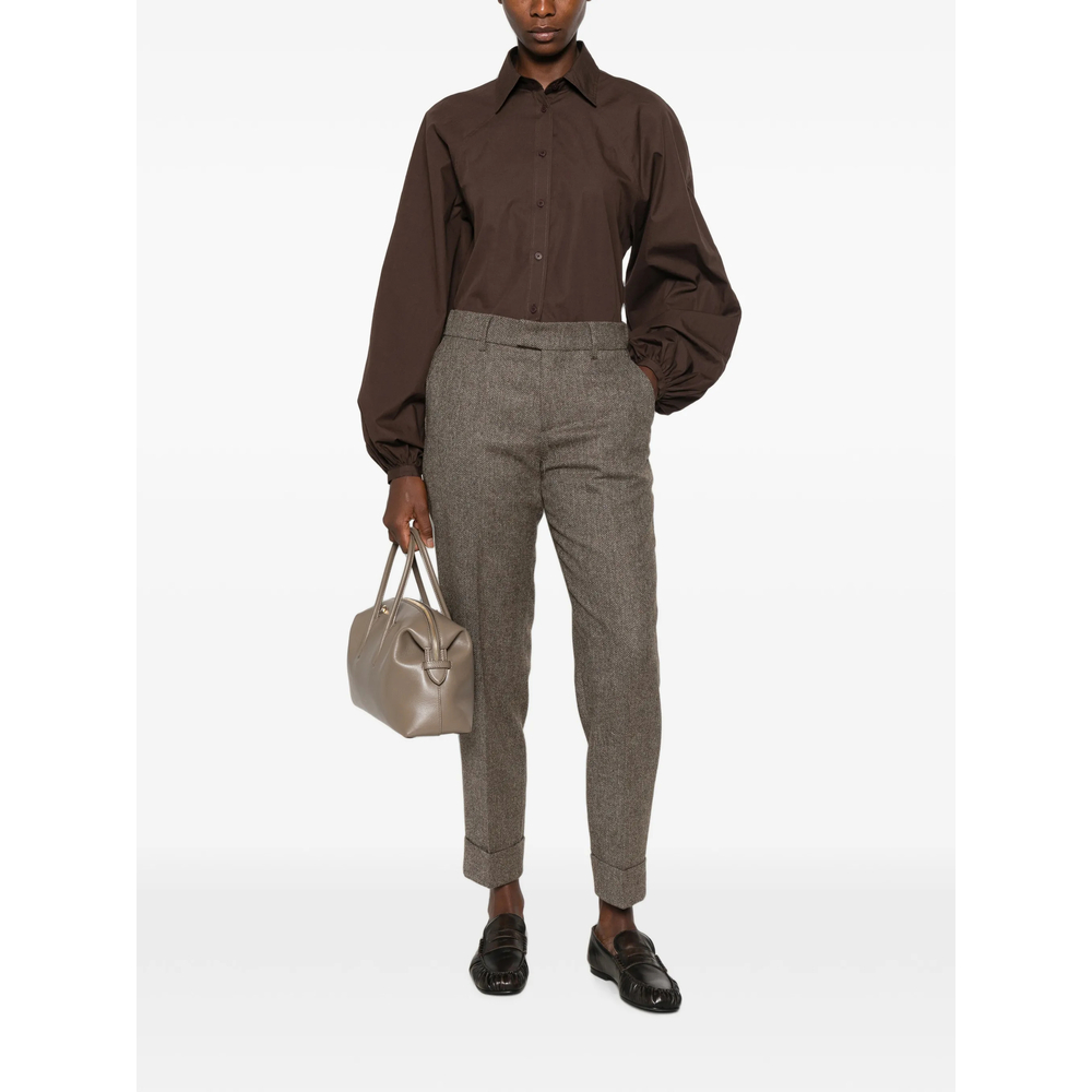 Balloon-Sleeve Shirt
