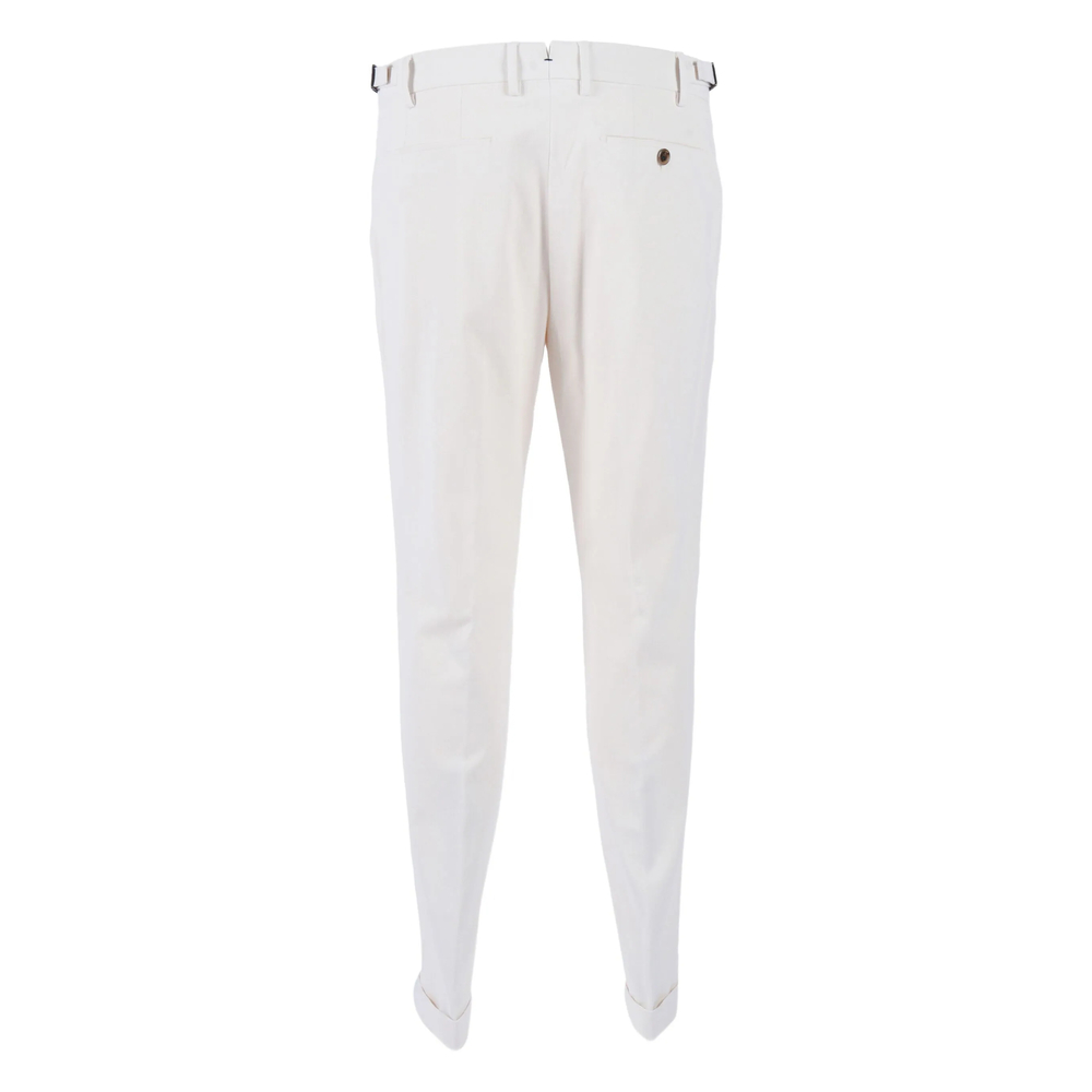 Pleated-Cuff Tapered Trousers