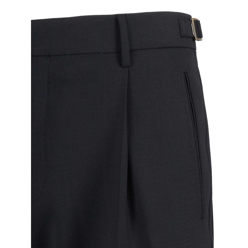 Pleated-Front Trousers