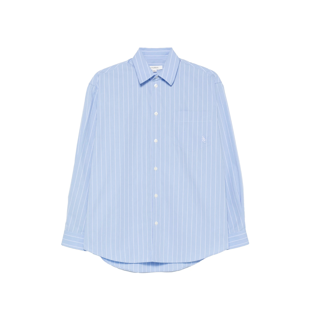 Sporty & Rich Striped Cotton Shirt