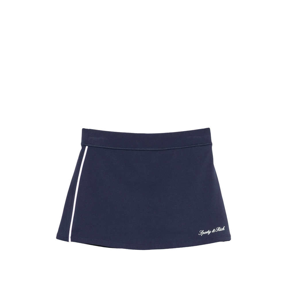 Signature Logo Court Logo-Print Performance Skirt