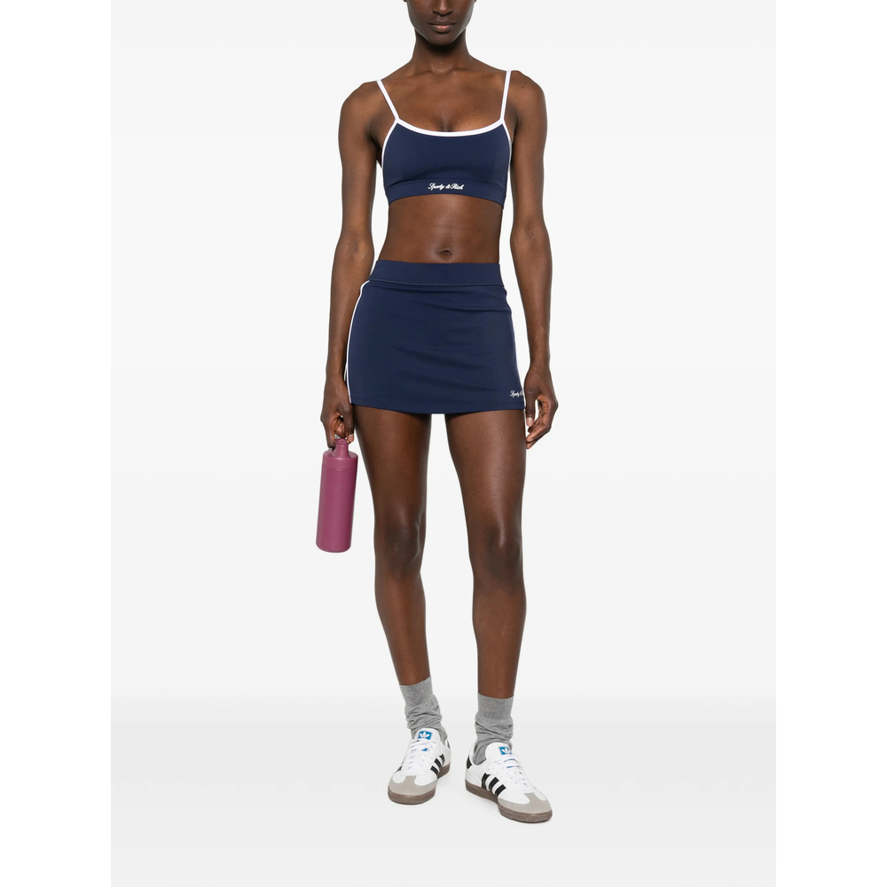 Signature Logo Court Logo-Print Performance Skirt